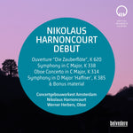 the album cover for Mozart / Herbers / Royal Concertgebouw Orchestra - Harnoncourt Debut