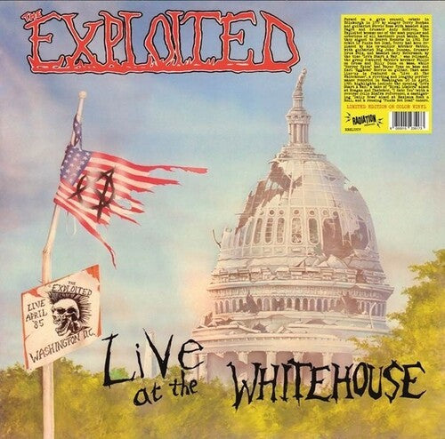 The Exploited - Live At The Whitehouse - Colored Vinyl (Vinyl)