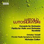 the album cover for Lutoslawski / Tetzlaff - Concerto For Orchestra Partita For Violin & Orch