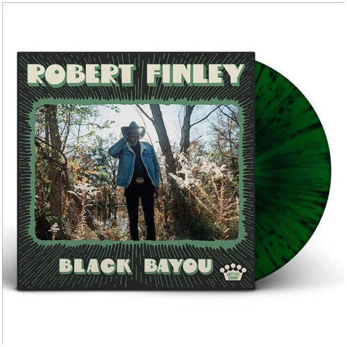 Robert Finley - Black Bayou - Limited Green & Black Splatter Colored Vinyl (Vinyl)