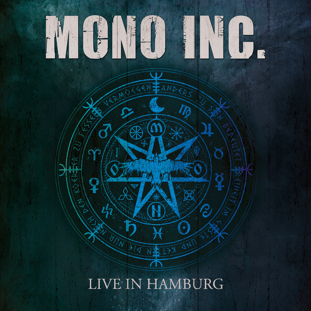 the album cover for Mono Inc. - Live In Hamburg (W/Dvd)
