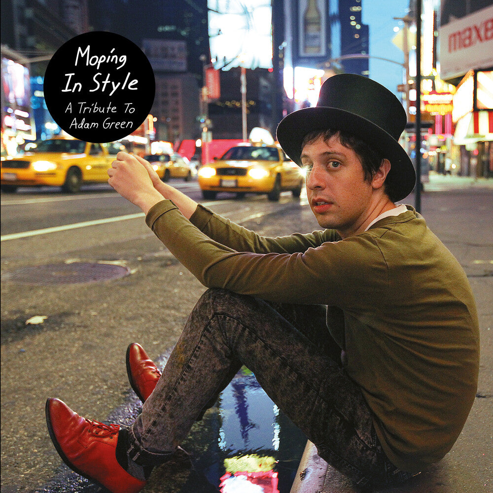 the album cover for Moping In Style - A Tribute To Adam Green / Var - Moping In Style - A Tribute To Adam Green / Var