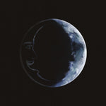 the album cover for Lunar Laugh - In The Black