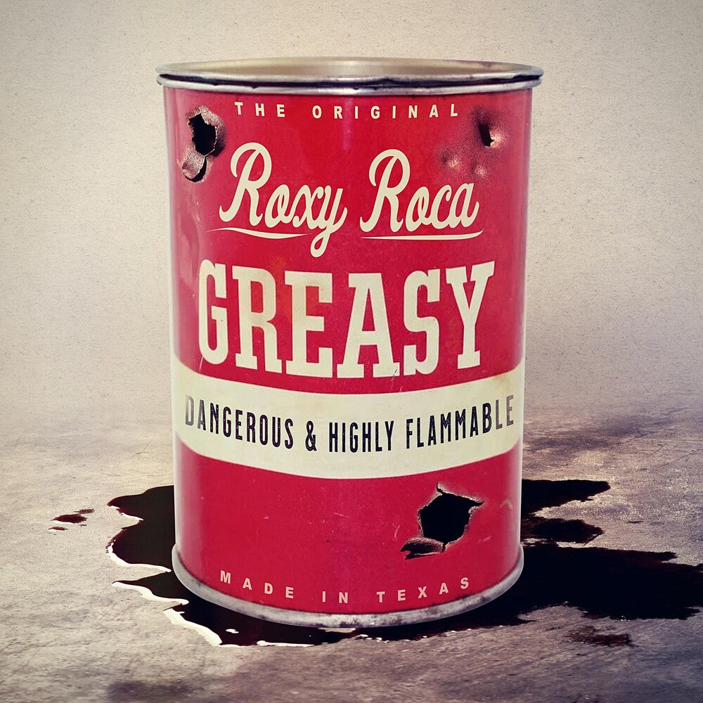 the album cover for ROXY ROCA - Greasy