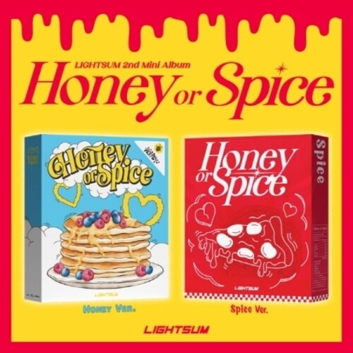 Honey Or Spice - inc. 64pg Booklet, 28pg Mini-Photobook, Lyric Paper, Photocard, Folding Photocard + Frame, 3 Graphic Stickers, Portrait Sticker + Mini-Poster (CD)