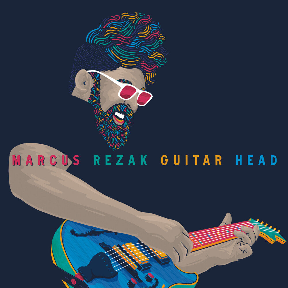 the album cover for Marcus Rezak - Guitar Head