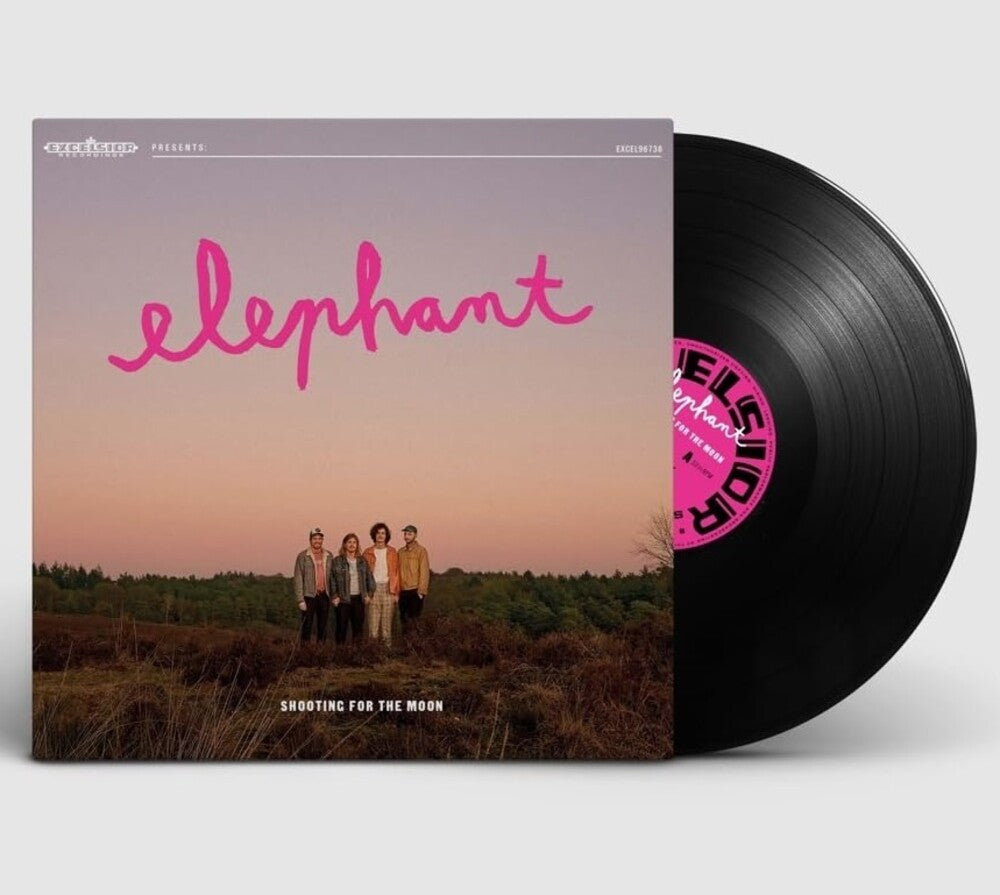 the album cover for Elephant - Shooting For The Moon (Hol)