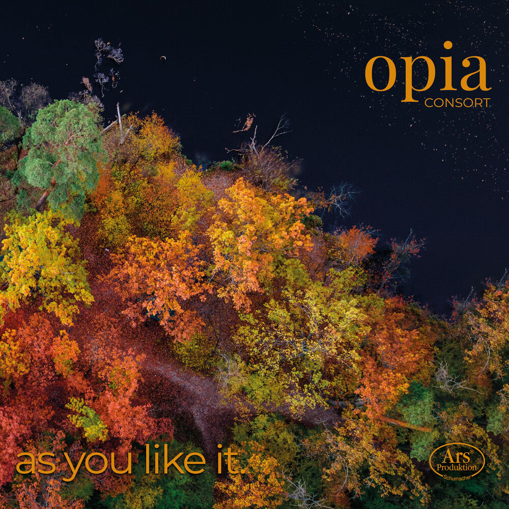the album cover for Attaingnant / Marenzio / Monteverdi / Opia - As You Like It.