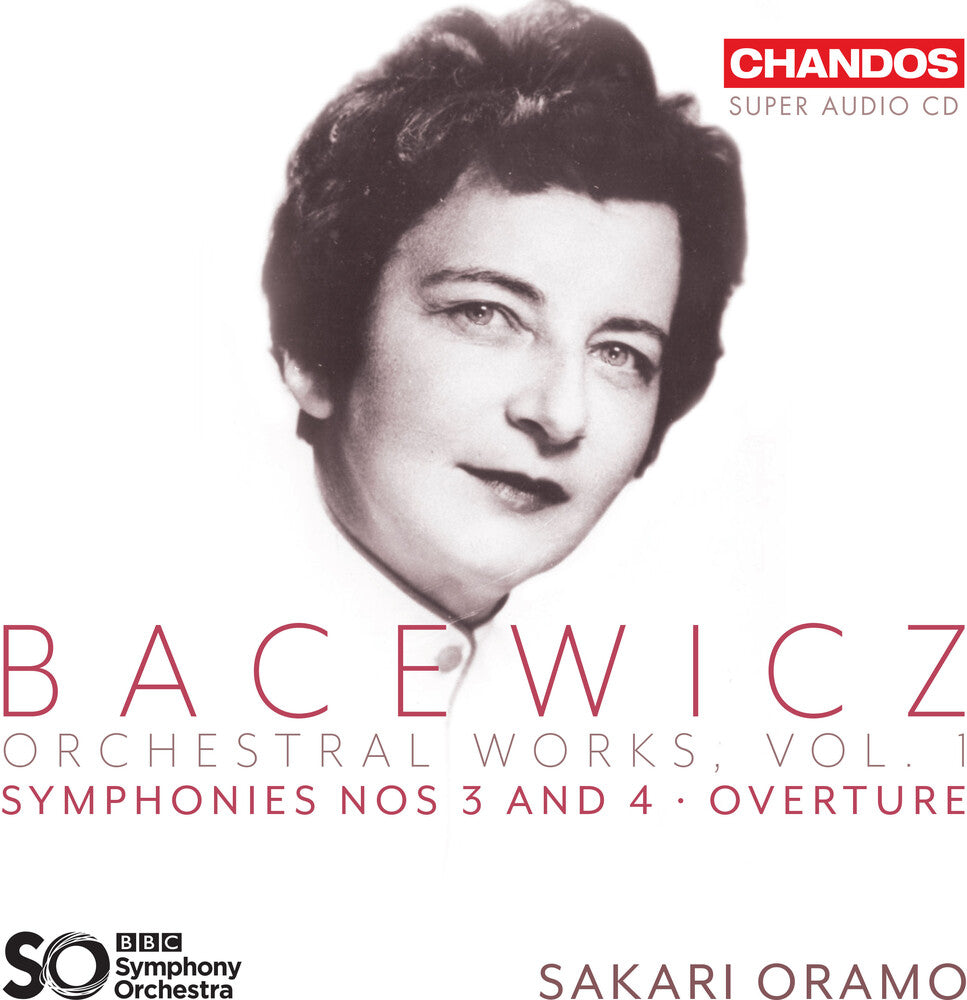 the album cover for Bacewicz / Bbc Symphony Orchestra - Orchestral Works Vol. 1 (Hybr)