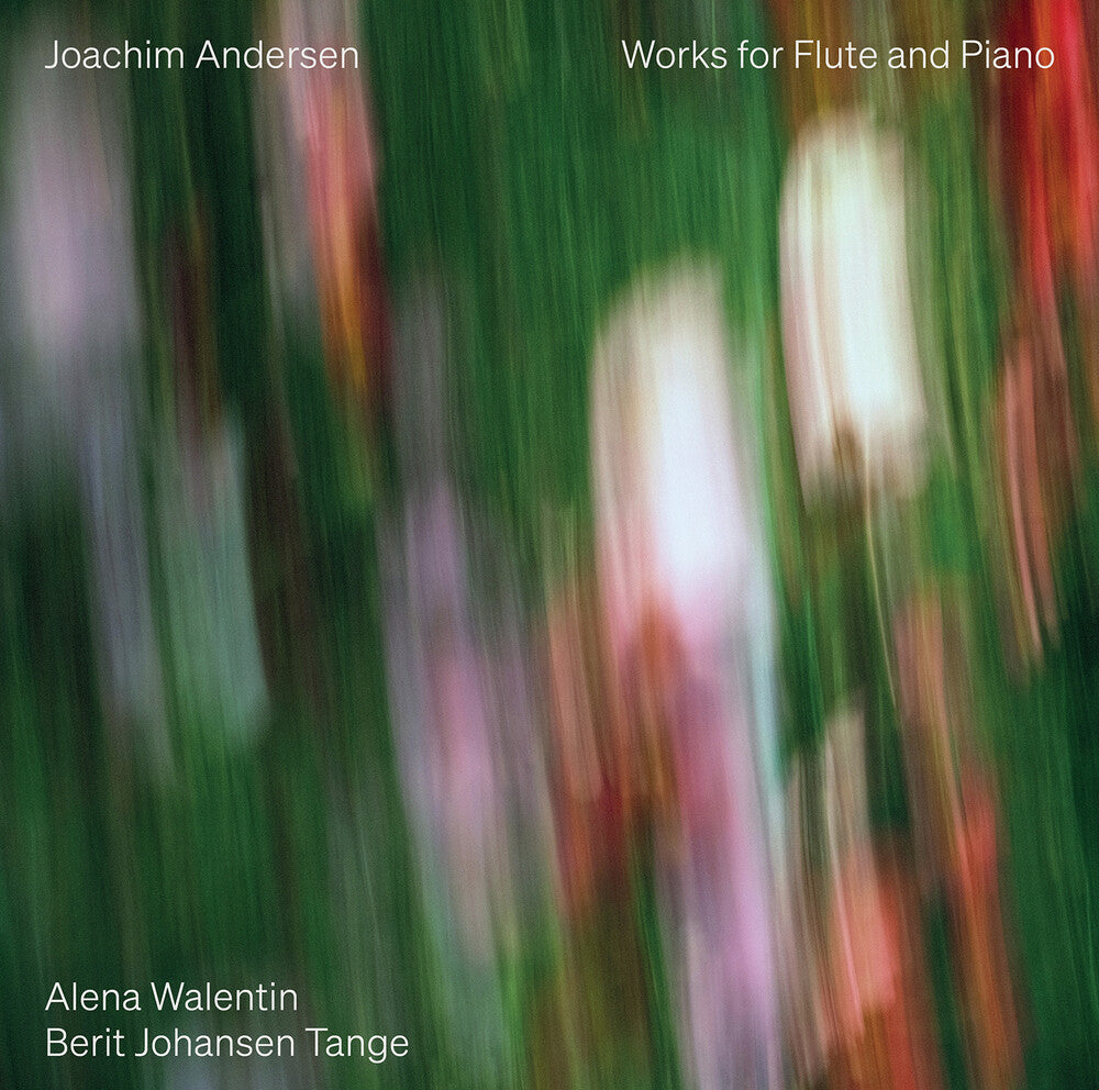 the album cover for Andersen / Walentin / Tange - Works For Flute & Piano