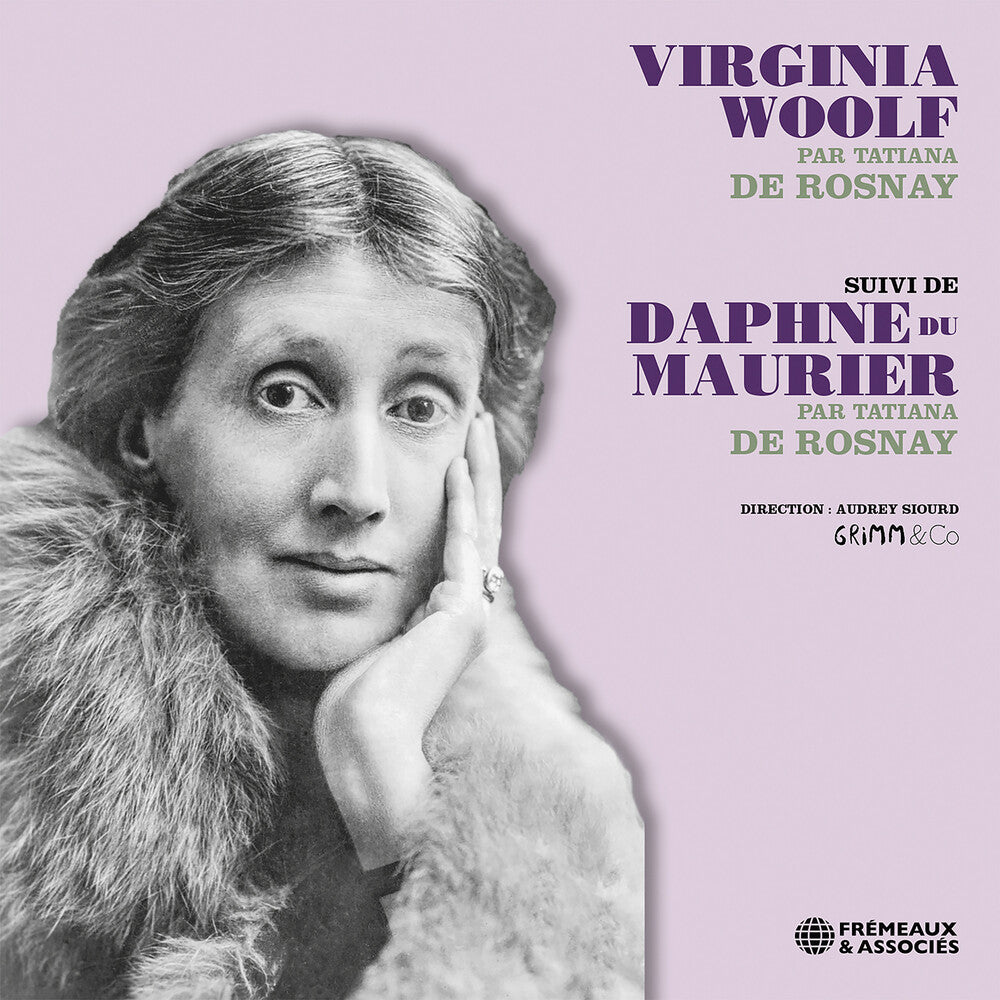 the album cover for Tatiana RosnayDe - Virginia Woolf Suivi De Daphne Du Maurier Par