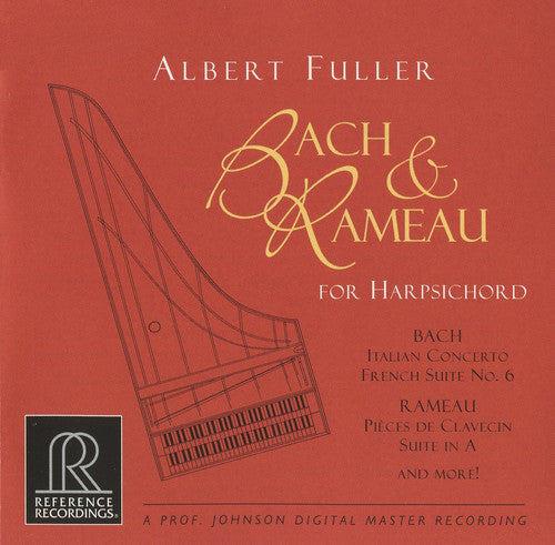 the album cover for Albert Fuller - Harpsichord Music