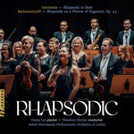 the album cover for Rachmaninoff / Gershwin / Lin - Rhapsodic