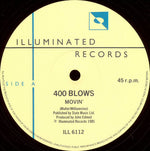 400 Blows : Movin' (12", Single)