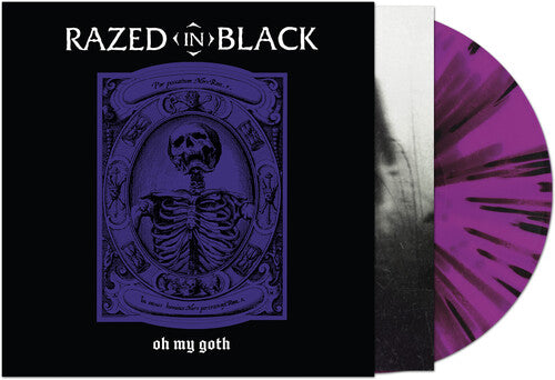 Arrasado en negro - ¡Oh, mi gótico! - Salpicadura de púrpura y negro (vinilo)