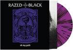 Arrasado en negro - ¡Oh, mi gótico! - Salpicadura de púrpura y negro (vinilo)