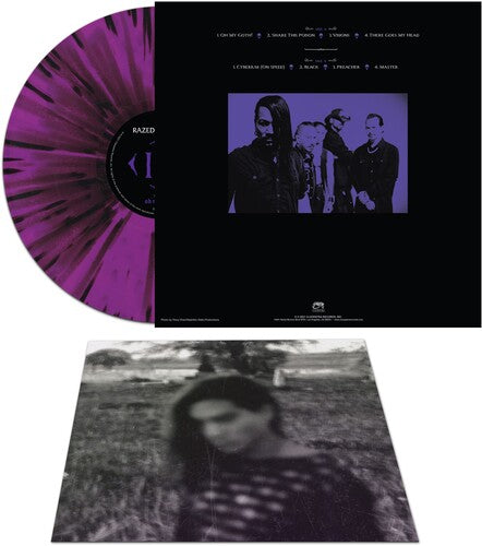 Arrasado en negro - ¡Oh, mi gótico! - Salpicadura de púrpura y negro (vinilo)