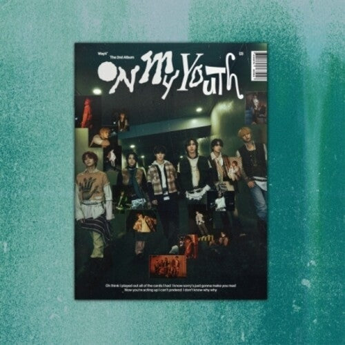 Wayv - Sobre mi Juventud - Versión Fotolibro - Incluye folleto, póster plegado, pegatina, foto impresa, película y tarjeta fotográfica (CD)