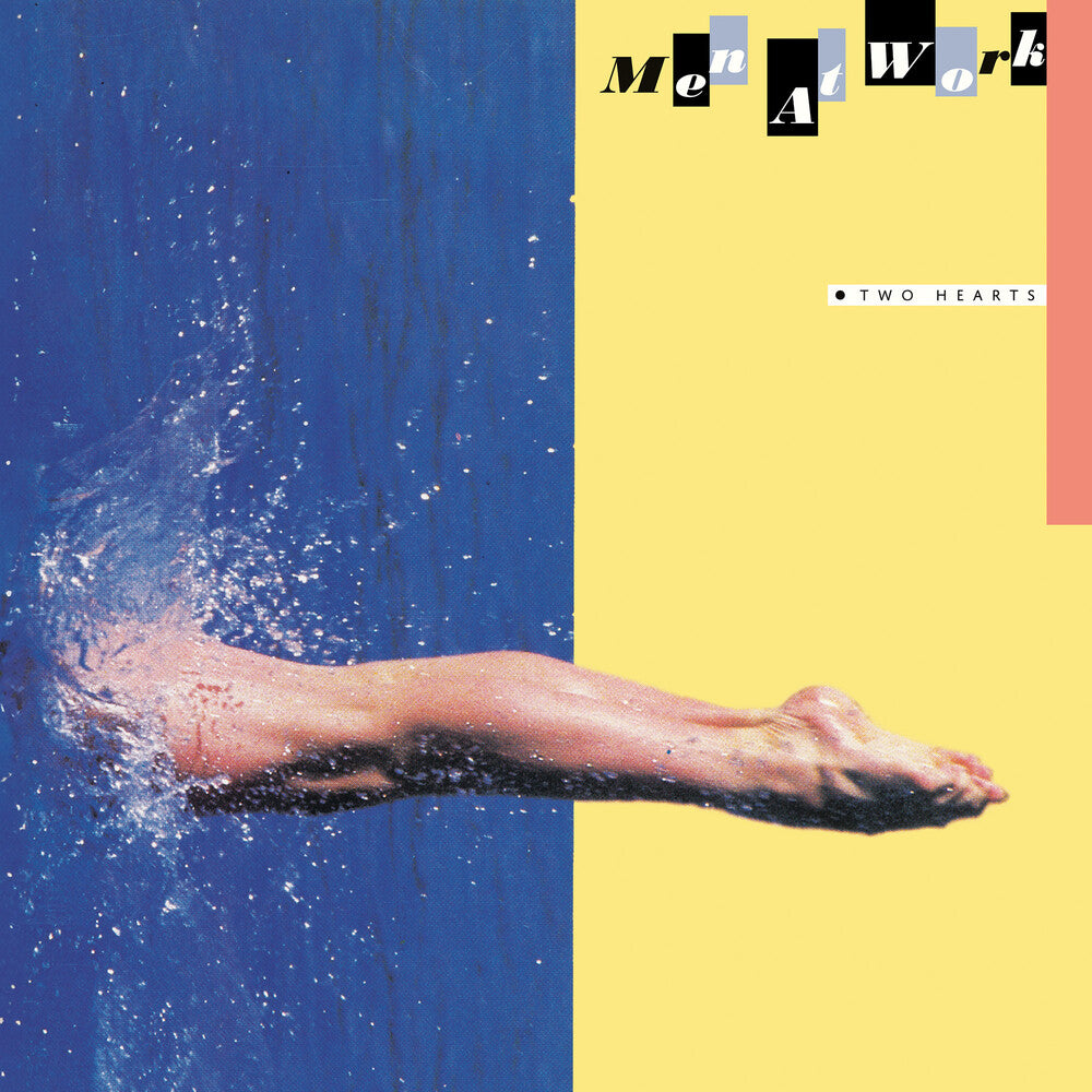 the album cover for Men At Work - Two Hearts (Hol)