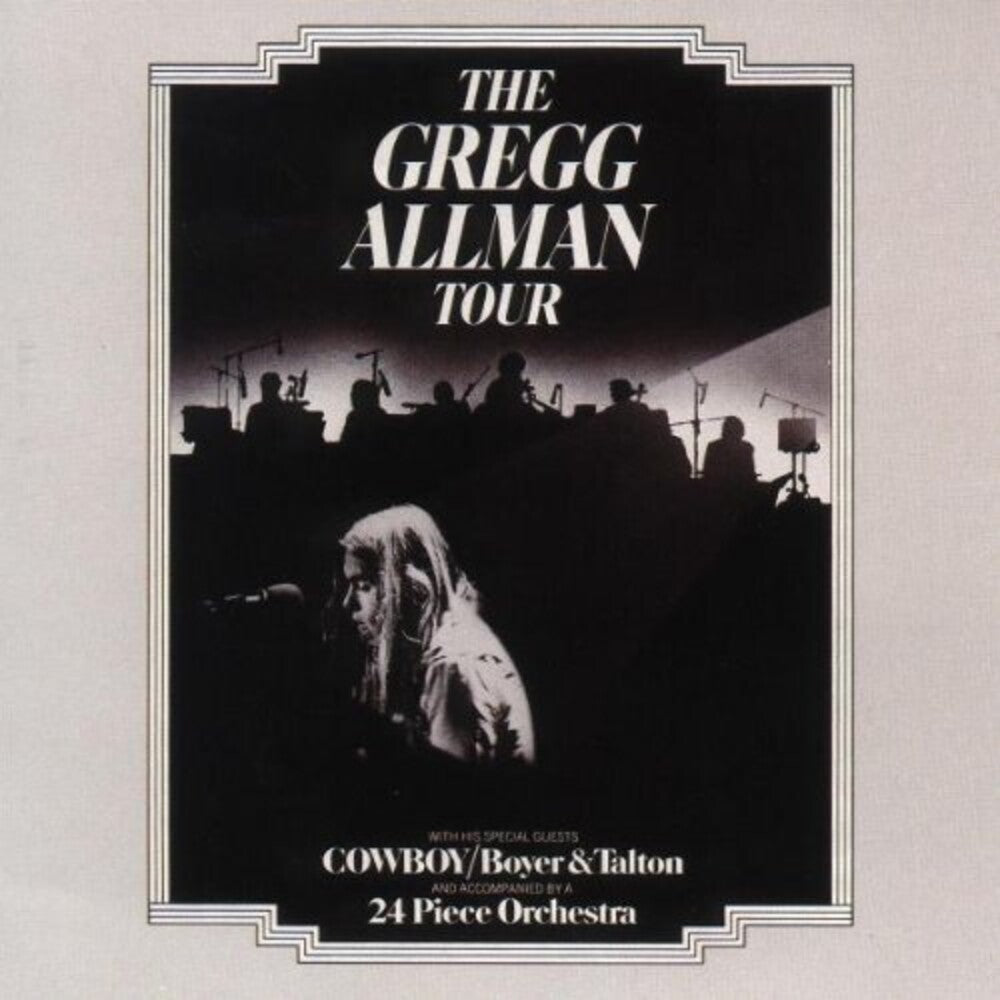 the album cover for Gregg Allman - Gregg Allman Tour (Hol)