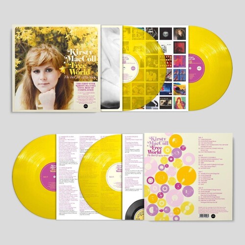 Kirsty MacColl - Free World: The Best Of Kirsty Maccoll 1979-2000 - 140-Gram Yellow Colored Vinyl (Vinyl)