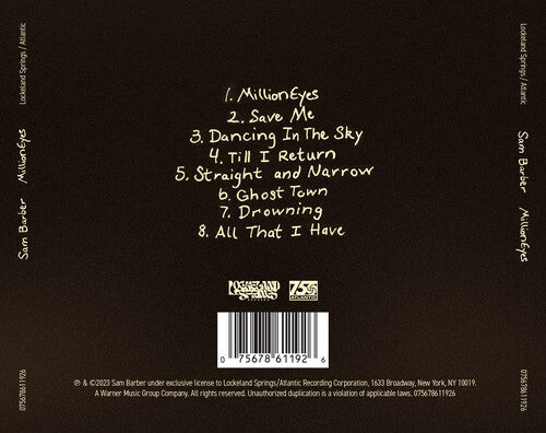 Sam Barber - Million Eyes (CD)