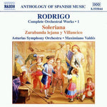 the album cover for Maximiano Valdes - Complete Orchestral Works 1