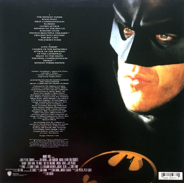 Danny Elfman : Batman (Original Motion Picture Score) (LP, Album)