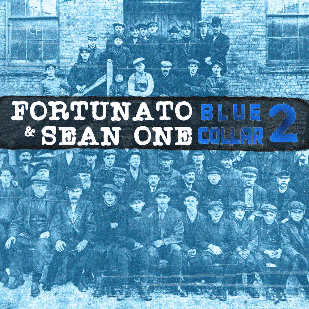 the album cover for Fortunato & Sean One - Blue Collar 2