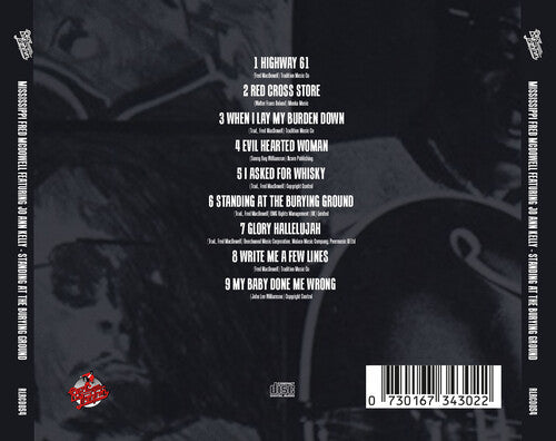 Mississippi Fred McDowell - Standing at the Burying Ground (CD)