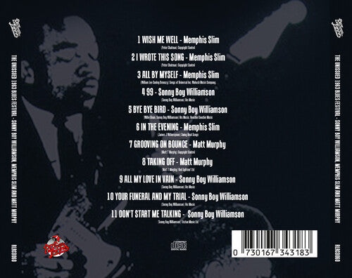 The Unissued 1963 Blues Festival (CD)