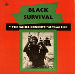 the album cover for Roy Brooks& The Artistic Truth - Black Survival: The Sahel Concert At Town Hall