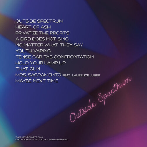 The Empty Pockets - Outside Spectrum - Purple (Vinyl)