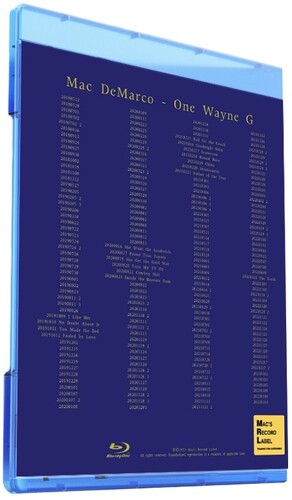Mac Demarco - One Wayne G (Blu-Ray Audio)