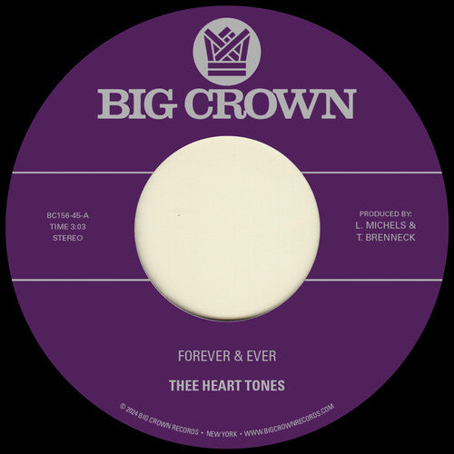 Thee Heart Tones - Forever & Ever B/w Sabor A Mi (Vinyl)