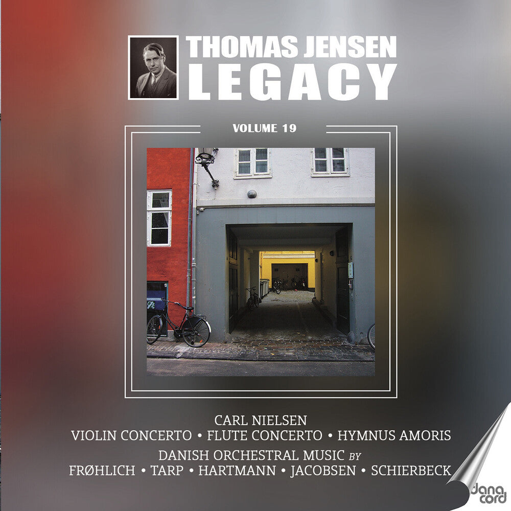 the album cover for Frohlich / Hartmann / Danish Radio Symphony Orch - Thomas Jensen Legacy, Vol. 19