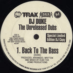 DJ Duke : The Unreleased Dubs (12", Ltd, Promo)