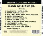 Williams Jr, Hank - Rowdy, Vol. 6 (CD)