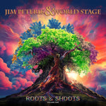 the album cover for Jim Peterik& World Stage - Roots & Shoots 1
