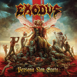 Exodus - Persona Non Grata - Clear Gold Black Turquoise Splatter (Vinyl)