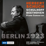 the album cover for L Beethoven .V. / Schulhoff / Wdr Sinfonieorcheste - Berlin 1923