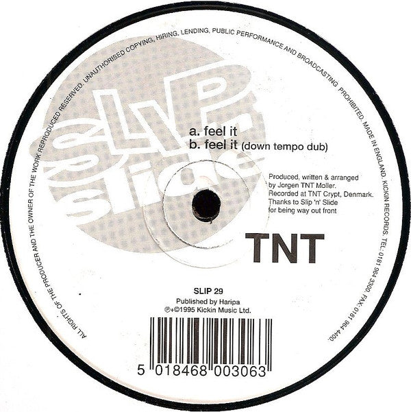 TNT (3) : Feel It (12", Blu)