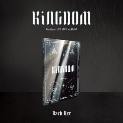 Fortena - Kingdom - Dark Version - 60ページフォトブック、フォトカード2枚、レンチキュラーカード、ポストカード、ミニ折りたたみポスター(CD)付き
