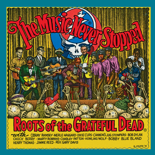 Varios - La música nunca se detuvo: Las raíces de Grateful Dead (Varios artistas) (Vinilo)