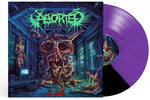 Abort - Vault of Horrors - Vinilo dividido en negro y morado