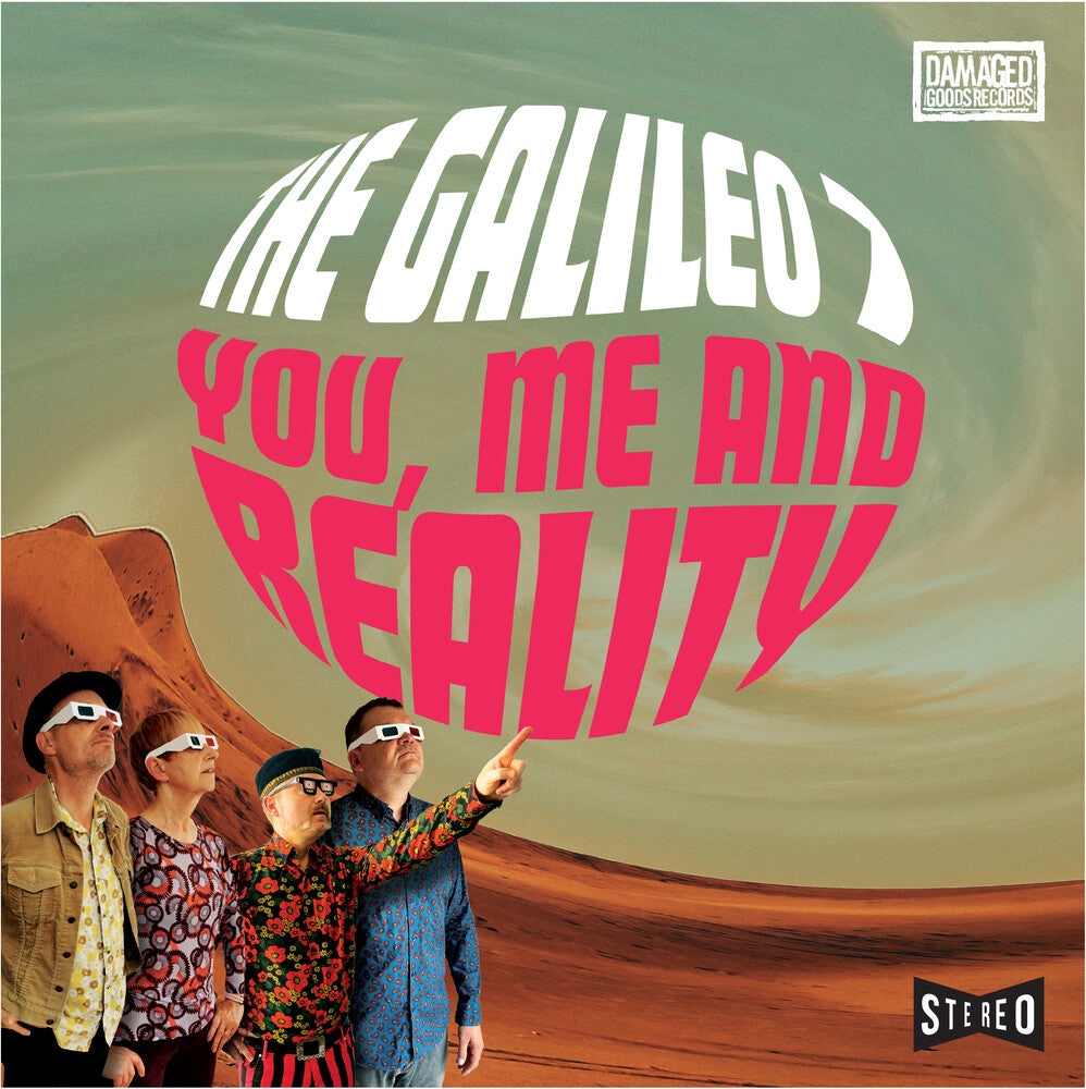 the album cover for Galileo 7 - You Me And Reality