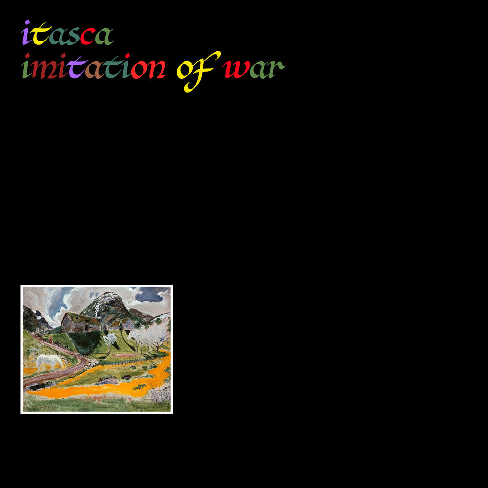 the album cover for Itasca - Imitation of War