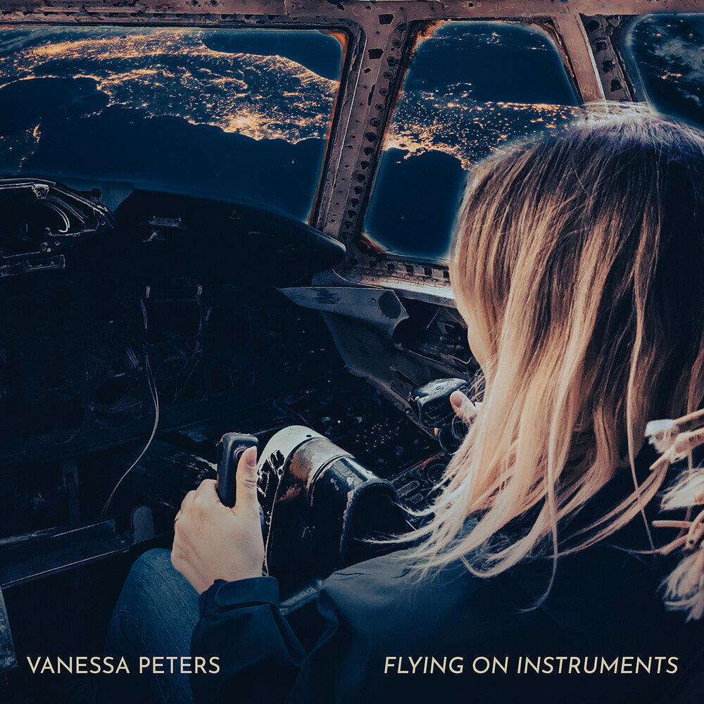 the album cover for Vanessa Peters - Flying On Instruments