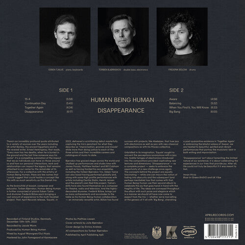 Human Being Human - Disappearance (Vinyl)