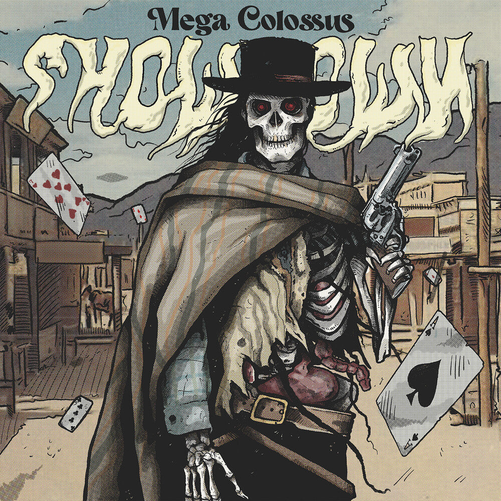 the album cover for Mega Colossus - Showdown